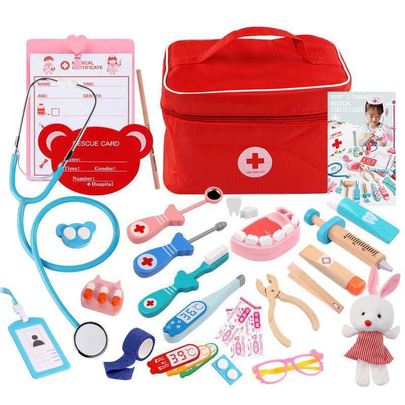 Yog’ochli DOCTOR SET 3+
