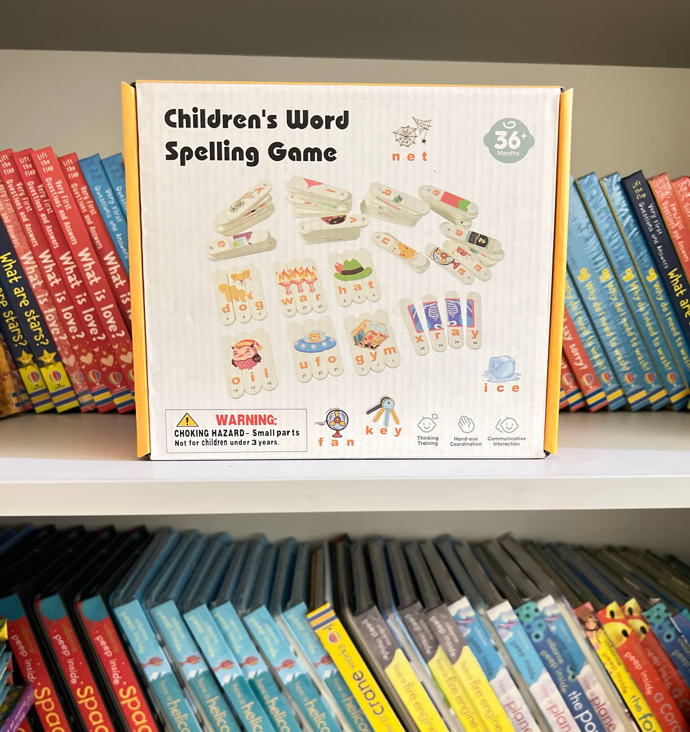 Word Spelling Sticks