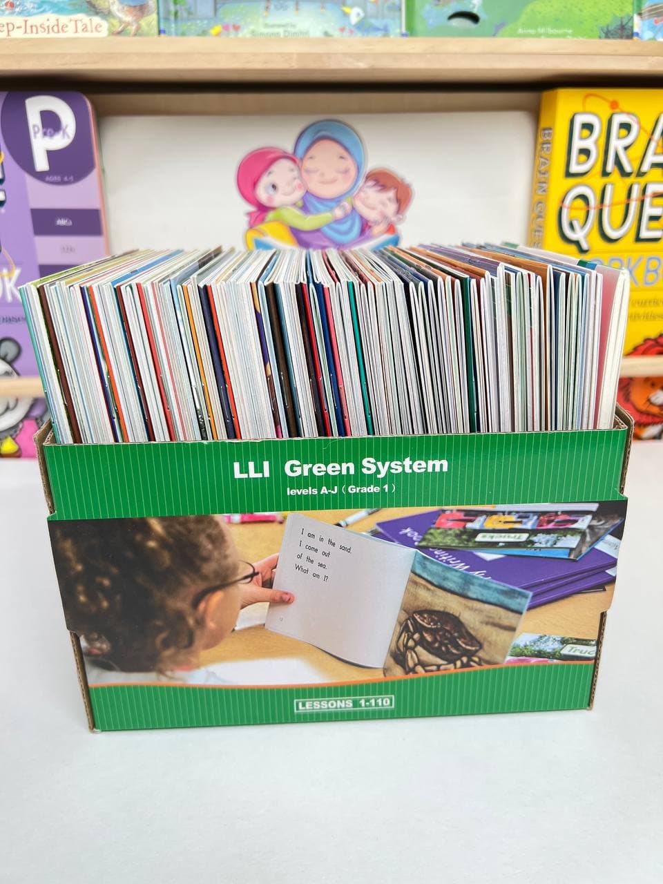 LLI Green System Lesson 1-110 Early reader books, A-J levels