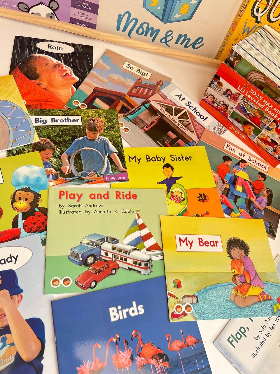 LLI Orange Lesson 1-70 Early reader books, A-C levels