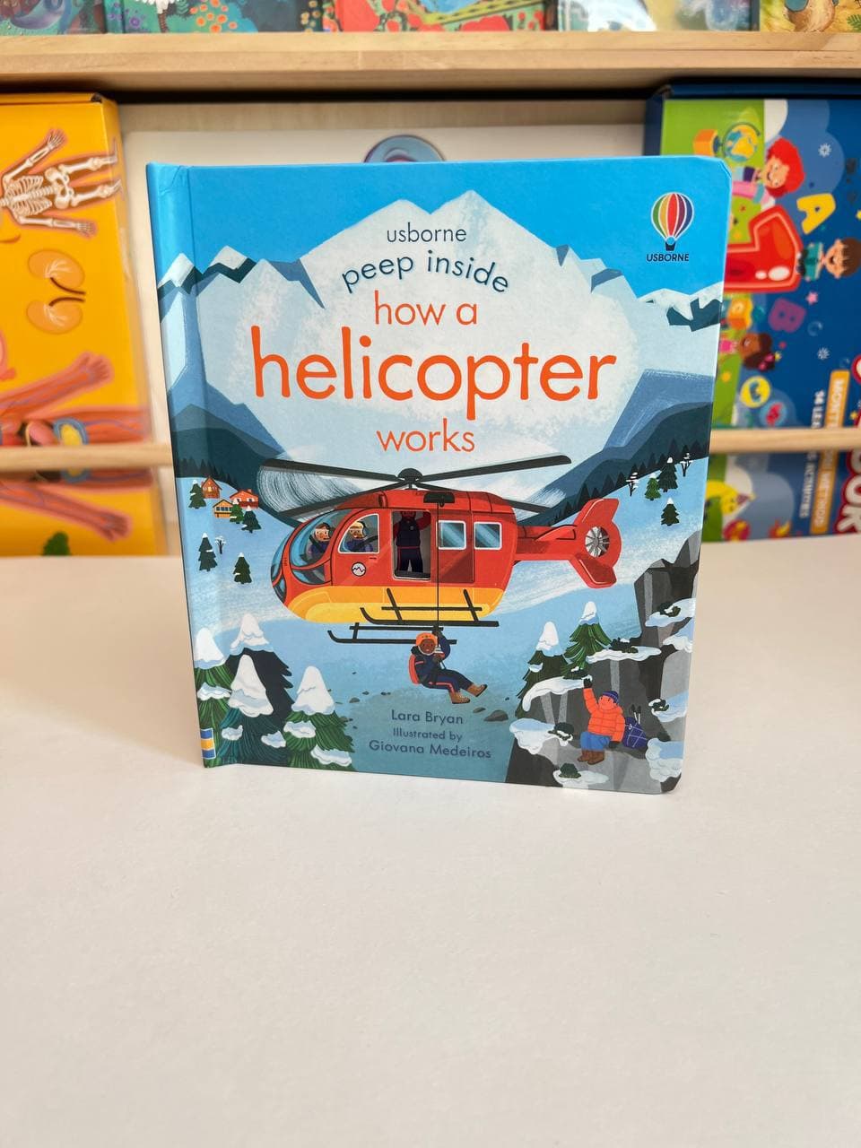 Peep inside: Helicopter