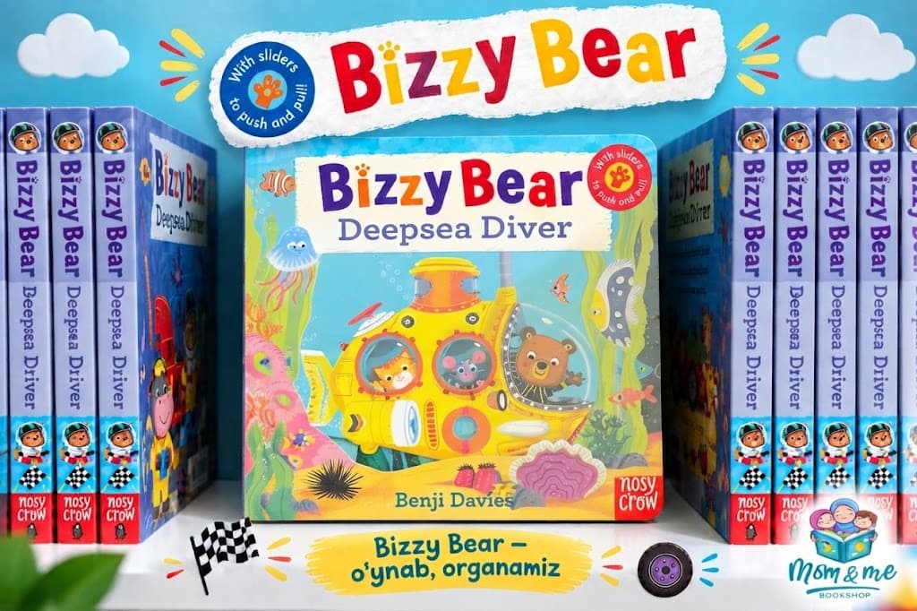 BIZZY BEAR Push-Pull: DEEPSEA DIVER