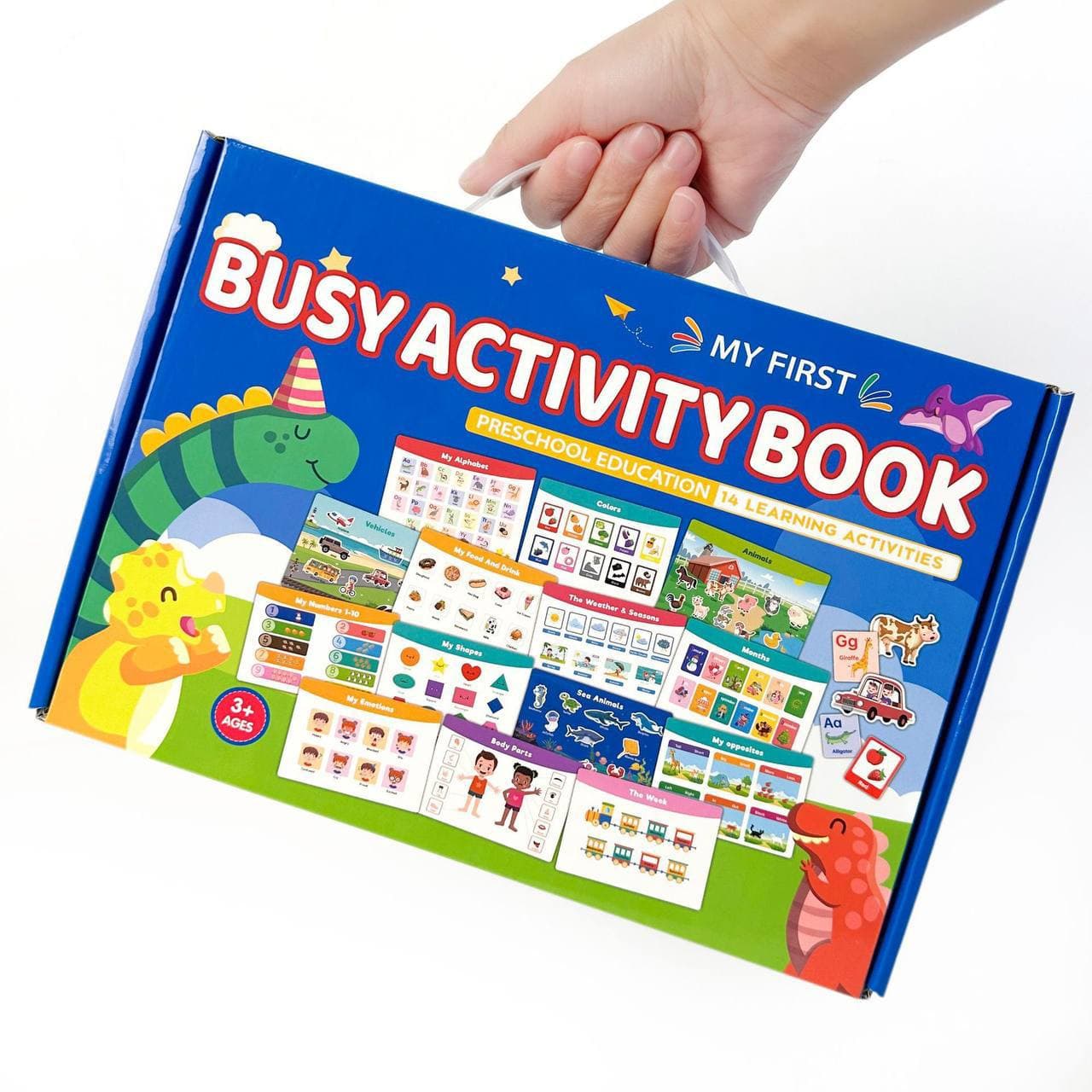 MY FIRST BUSY BOOK 3+